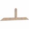 Ekena Millwork Portland Smooth Timber Gable Bracket, Douglas Fir, 84"W x 24"H x 1 1/2"D x 5 1/2"F, 7/12 Pitch GBW084X24X0206POR00SDF - alternate 3